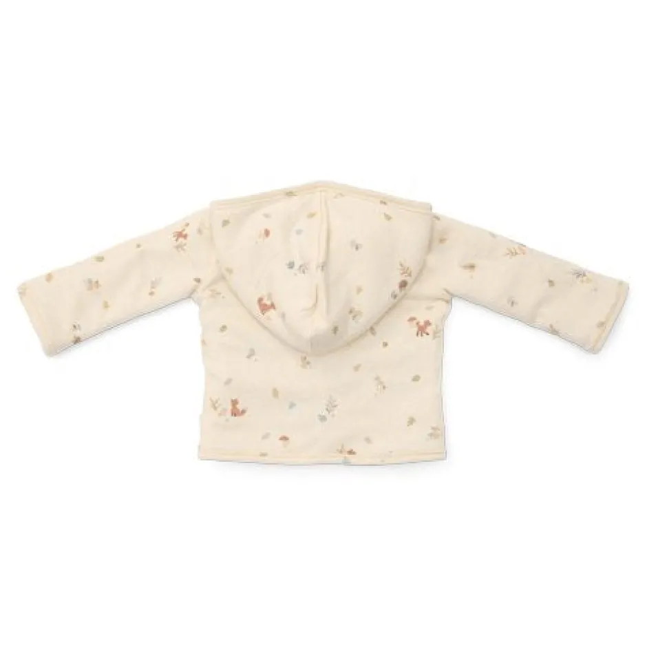 Little Dutch Jongens Kleding|Babykleding^Omkeerbaar jasje - Blauw - Forest Friends