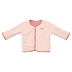 Little Dutch Meisjes Kleding|Babykleding^Omkeerbaar jasje - Roze - Fairy Garden