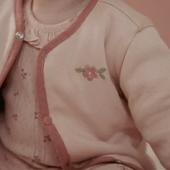 Little Dutch Meisjes Kleding|Babykleding^Omkeerbaar jasje - Roze - Fairy Garden