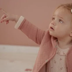 Little Dutch Meisjes Kleding|Babykleding^Omkeerbaar jasje - Roze - Fairy Garden