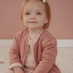 Little Dutch Meisjes Kleding|Babykleding^Omkeerbaar jasje - Roze - Fairy Garden