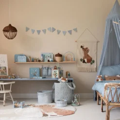 Little Dutch Opbergers|Opbergers^Opbergmand groot - Blauw - Forest Friends - Forest Adventure