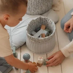 Little Dutch Opbergers|Opbergers^Opbergmand klein - Blauw - Forest Friends - Forest Adventure