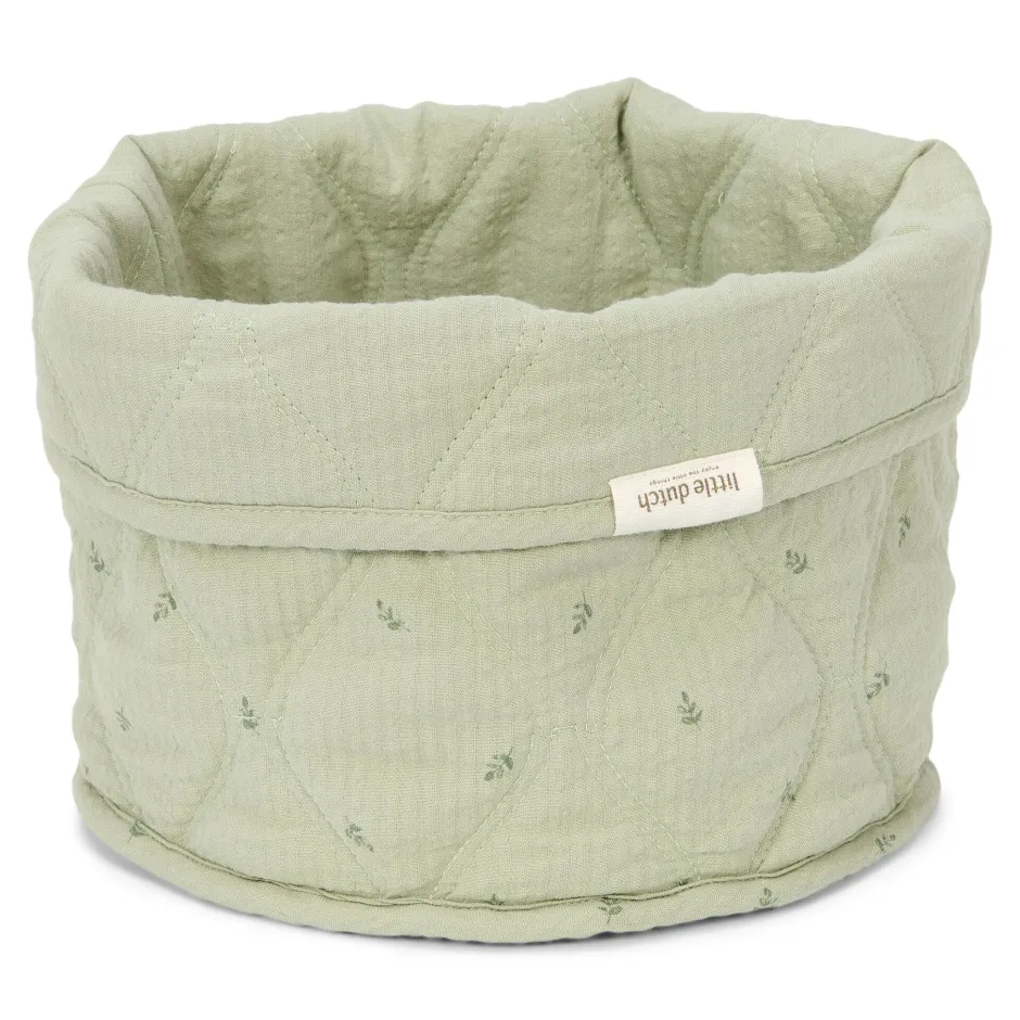 Little Dutch Commodemandjes|Decoratie^Opbergmand klein - Groen - Essentials