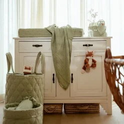 Little Dutch Commodemandjes|Decoratie^Opbergmand klein - Groen - Essentials