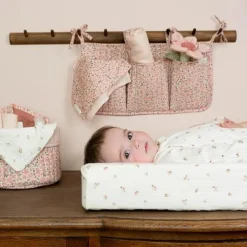 Little Dutch Opbergers|Opbergers^Opbergmand klein - Roze - Fairy Garden - Fairy Floral