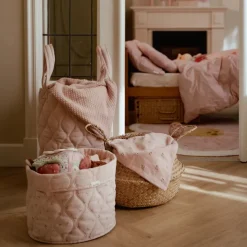 Little Dutch Commodemandjes|Decoratie^Opbergmandje medium - Roze - Essentials