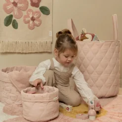 Little Dutch Commodemandjes|Decoratie^Opbergmandje medium - Roze - Essentials