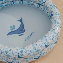 Little Dutch Strand & Water Speelgoed|Baby Zwembad^Opblaasbaar zwembad - Blauw - Ocean Dreams