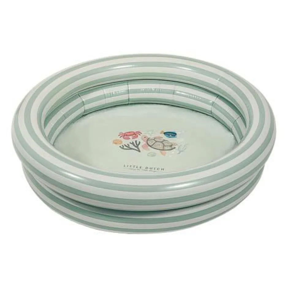 Little Dutch Strand & Water Speelgoed|Baby Zwembad^Opblaasbaar zwembad - Groen