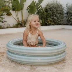 Little Dutch Strand & Water Speelgoed|Baby Zwembad^Opblaasbaar zwembad - Groen