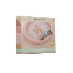 Little Dutch Strand & Water Speelgoed|Baby Zwembad^Opblaasbaar zwembad - Roze - Ocean Dreams