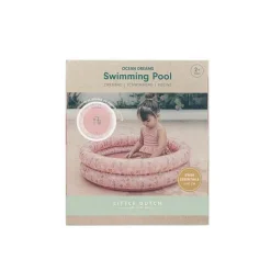 Little Dutch Strand & Water Speelgoed|Baby Zwembad^Opblaasbaar zwembad - Roze - Ocean Dreams