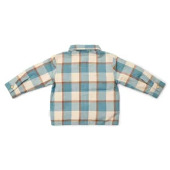 Little Dutch Jongens Kleding|Kinderkleding^Overhemd - Blauw - Forest Friends