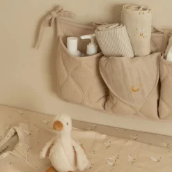 Little Dutch Slabbetjes^2-pack bandana slab - Beige - Essentials