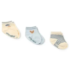 Little Dutch Accessoires|Jongens Kleding^3-pack hoge sokken - Meerkleurig - Forest Friends