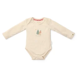 Little Dutch Romper^2-pack kerst romper lange mouw – Beige