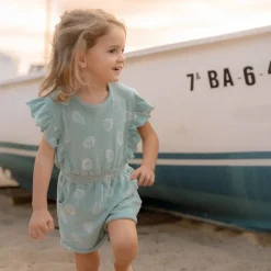 Little Dutch Zwemkleding^Playsuit - Groen - Ocean Treasures