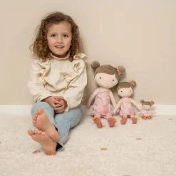 Little Dutch Zachte Poppen|Poppen^Pop Rosa groot