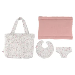 Little Dutch Poppen|Rollenspel^Poppen luiertas – Meerkleurig – Essentials – Soft Flowers