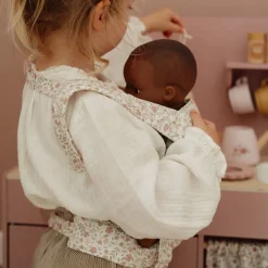 Little Dutch Poppen|Rollenspel^Poppendraagzak – Meerkleurig – Essentials – Soft Flowers