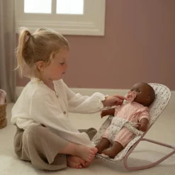 Little Dutch Poppen|Rollenspel^Poppenwipstoel – Meerkleurig – Essentials – Soft Flowers