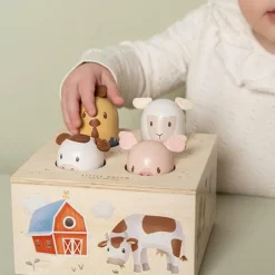 Little Dutch Educatief Speelgoed|Houten Speelgoed^Pop-up - Groen - Little Farm
