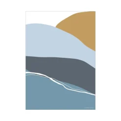 Little Dutch Decoratie^Poster Horizon Blue - A3