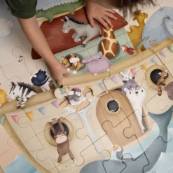 Little Dutch Puzzels & Spelletjes^Puzzel XL Ark van Noach - Meerkleurig - Essentials