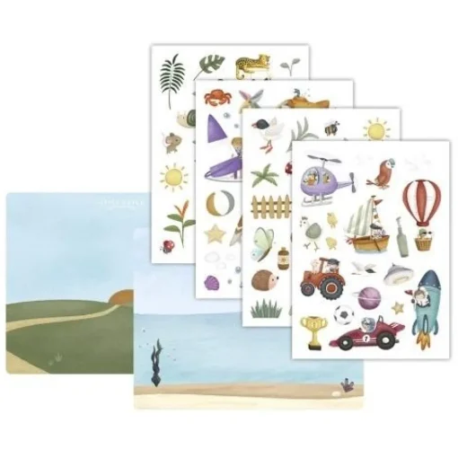 Little Dutch Speelgoed Voor Onderweg|Creatief Speelgoed^Raamstickers Jim & Friends