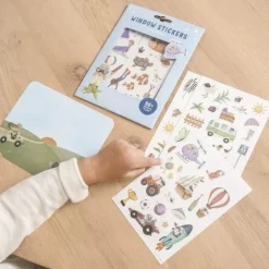 Little Dutch Speelgoed Voor Onderweg|Creatief Speelgoed^Raamstickers Jim & Friends