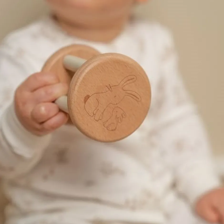Little Dutch Rammelaar^Rammelaar roller - Beige - Baby Bunny