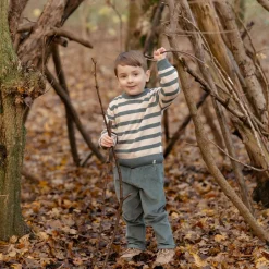 Little Dutch Jongens Kleding|Kinderkleding^Ribbroek - Groen - Forest Friends