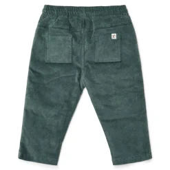 Little Dutch Jongens Kleding|Kinderkleding^Ribbroek - Groen - Forest Friends