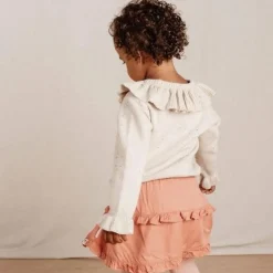 Little Dutch Meisjes Kleding|Kinderkleding^Rok met ruches - Roze - Little Farm
