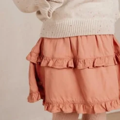 Little Dutch Meisjes Kleding|Kinderkleding^Rok met ruches - Roze - Little Farm