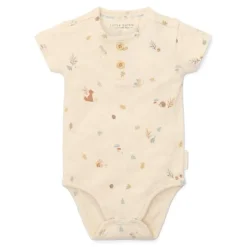 Little Dutch Romper|Jongens Kleding^Romper korte mouw - Zand - Forest Friends