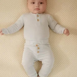 Little Dutch Romper|Jongens Kleding^Romper lange mouw - Blauw - Forest Friends