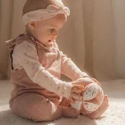 Little Dutch Romper|Meisjes Kleding^Romper lange mouw - Roze - Fairy Garden - Fairy Flowers