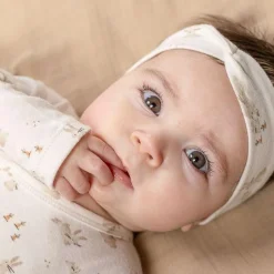 Little Dutch Romper|Babykleding^Romper overslag lange mouw - Wit - Newborn Naturals - Baby Bunny