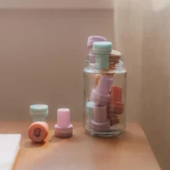 Little Dutch Creatief Speelgoed^Self Inking Stamps - Roze - Fairy Garden