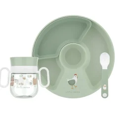 Little Dutch Eten^Set Babyservies 3-Delig Little Farm