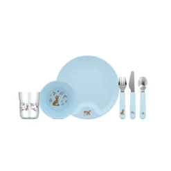 Little Dutch Eten^Set Kinderservies Mio 6-Delig - Forest Friends