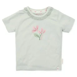 Little Dutch Meisjes Kleding|Kinderkleding^Shirt korte mouw - Groen - Fairy Garden