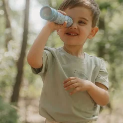 Little Dutch Jongens Kleding|Kinderkleding^Shirt korte mouw - Groen - Forest Friends