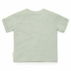 Little Dutch Jongens Kleding|Kinderkleding^Shirt korte mouw - Groen - Forest Friends