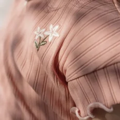 Little Dutch Meisjes Kleding|Kinderkleding^Shirt korte mouw - Roze - Fairy Garden