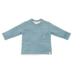 Little Dutch Jongens Kleding|Babykleding^Shirt lange mouw - Blauw - Forest Friends