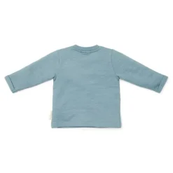 Little Dutch Jongens Kleding|Babykleding^Shirt lange mouw - Blauw - Forest Friends