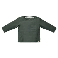 Little Dutch Jongens Kleding|Kinderkleding^Shirt lange mouw - Groen - Forest Friends